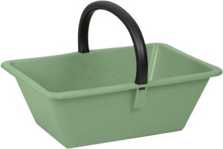 Deconation Panier De Ramassage 18l à Vendange Et Récolte - Vert Cactus - Avec Anse