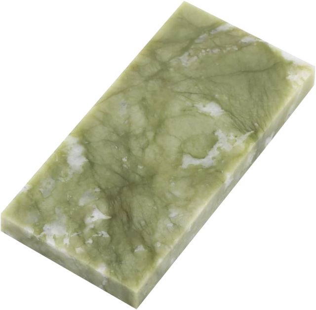 Pierre à Aiguiser Naturelle Antidérapante Granularité 80/500/800/3000/10000 Ustensiles de Cuisine(10000#Vert)
