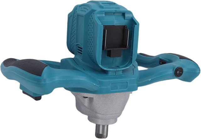 Tarière à glace sans fil pour 18 V - Couple de 1200 Nm - Tarière électrique - 6 vitesses réglables - Tarière réversible pour la pêche d'hiver et les plantes