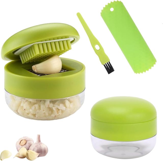Presse-ail, coupe-ail en 3 parties avec design amovible