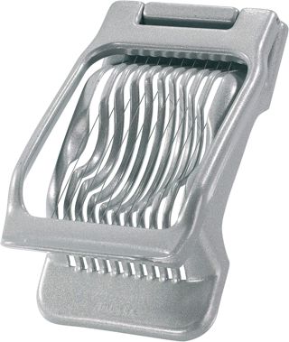 Westmark Coupe-Œuf à Tranches Rondes et Ovales, Fils de Coupe en Acier inoxydable à tension individuelle, Aluminium/Acier inoxydable, Duplex, Gris, 10202260