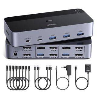 UGREEN Switch HDMI KVM 2 Entrées 2 Sorties 8K 60Hz pour 2 Affichage