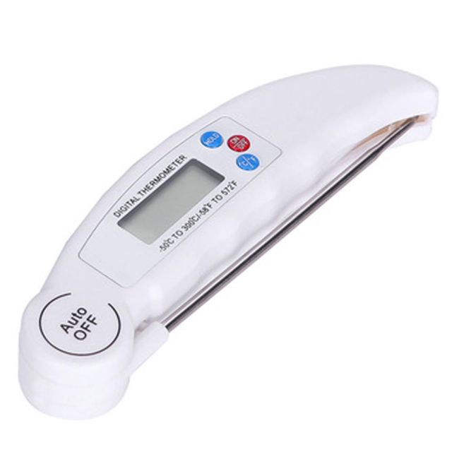 TOYANDONA Thermomètre Numérique à Longue pour Cuisine et Barbecue Lecture Instantanée Précise Température Viande Écran Clair Facile à Lire Usage Extérieur et Intérieur