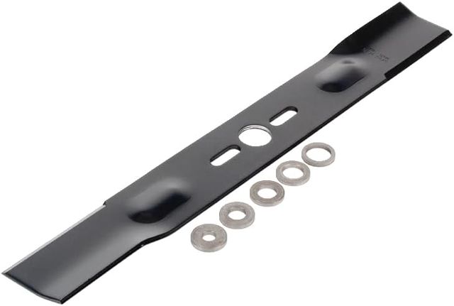 Ratioparts Lame de Tondeuse à Gazon 530 mm, alésage Ø 25,4 mm, épaisseur 3,8 mm