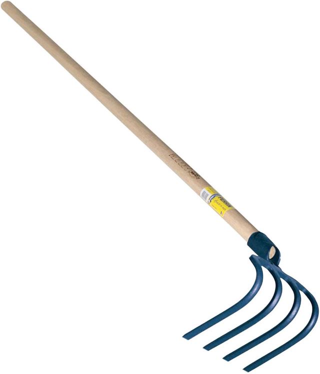 Outils Perrin Croc de Jardin à Douille Emmanché Pomme 135, 4 Dents, 21cm Largeur