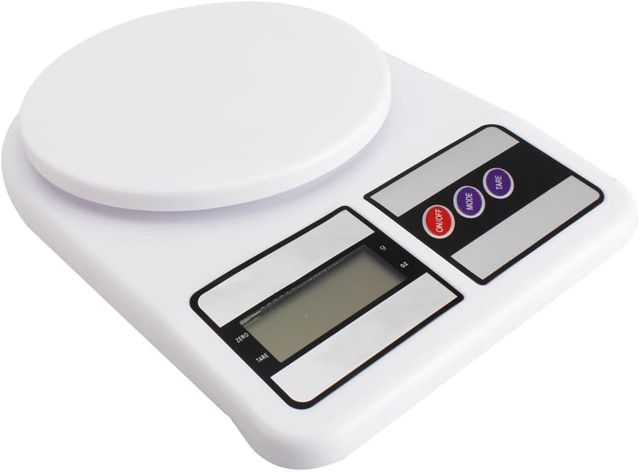 Balance numérique 1 g-10 kg, haute précision avec écran LCD rétroéclairé, fonction Tara, capteurs avancés, idéal pour cuisine, bureau, maison - CW979