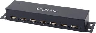LogiLink UA0148 Hub USB 2.0 7 Ports Noir
