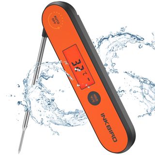 Inkbird Thermomètre de Cuisine, Rechargeable, IPX5 et Rétroéclairage LCD