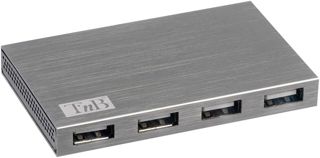 T'nB B7 Hub USB avec alimentation secteur 2A 7 ports Alu