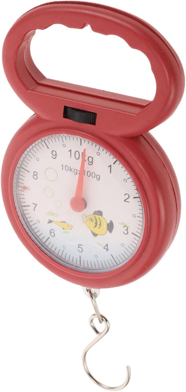 NOLITOY Balance Manuelle et Couleur Aléatoire Portable à Ressort avec Poignée Plastique Équilibreurs Suspendus Capacité Compacte Usage Polyvalent pour Pêche, la Cuisine et Marché en Extérieur