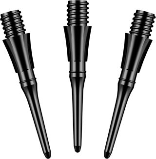 CyeeLife Professionnelles Pointes de Fléchettes, Pointes de Fléchettes en Plastique 100/1000 Pièces, Filetage 2BA, Pointes Softdarts, Soft Tips, Accessoires pour Fléchettes, Stables & Durables