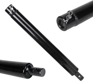 Extension de Tarière, Longueur 400 mm, Diamètre 20 mm avec Boulon de Sécurité, Rallonge de Foret pour Tarière Électrique, pour Tarière de Jardin, Acier au Carbone Noir