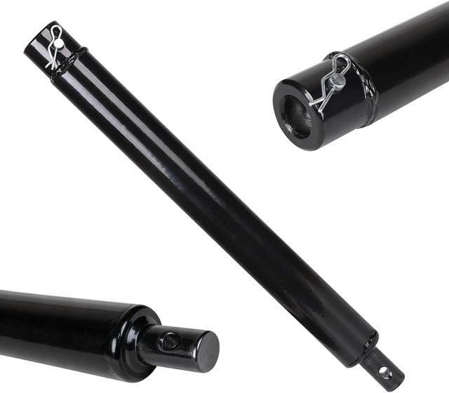 Extension de Tarière, Longueur 400 mm, Diamètre 20 mm avec Boulon de Sécurité, Rallonge de Foret pour Tarière Électrique, pour Tarière de Jardin, Acier au Carbone Noir