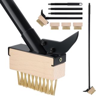 Mitclear Brosse à Mauvaises Herbes avec Manche Long(145cm), Extérieur