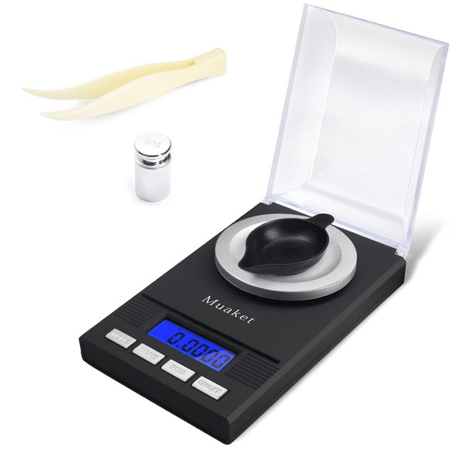 50g x 0,001g Balance de Precision Milligramme avec 6 unité et Fonction TARE