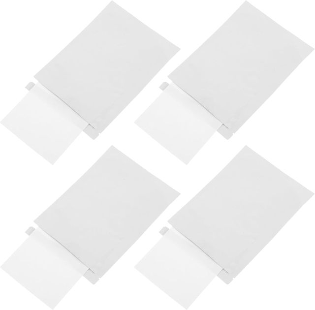 GALPADA Cartes de Nettoyage Outil de Maintenance Portable Lot de 4 pour Scanner de Chèques, Élimination de Poussière et Graisse, Compatible Lecteurs de Cartes à Puce pour Bureaux