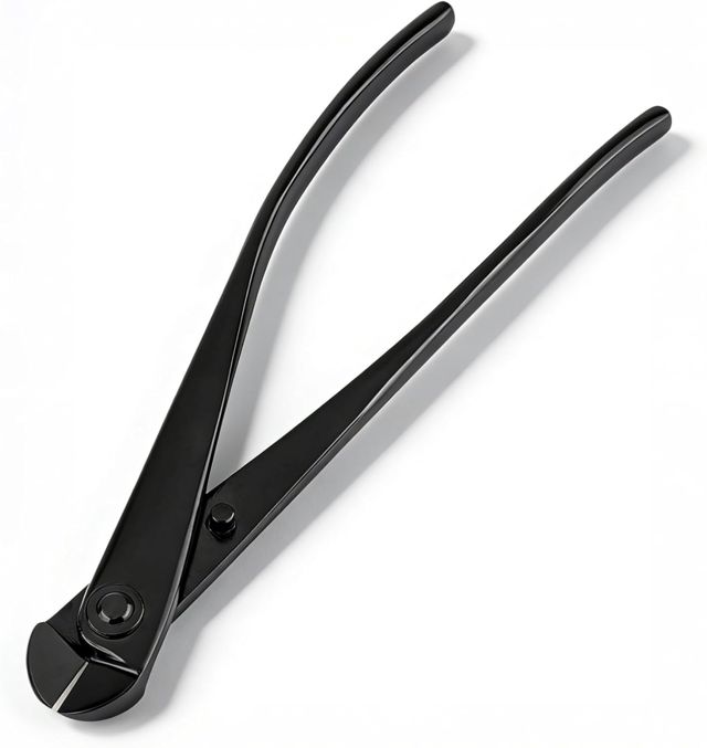 Pince coupante 210 mm, acier au manganèse, fil pour bonsaï, pince coupante latérale multi-usages, outils pour bonsaï et fleurs.