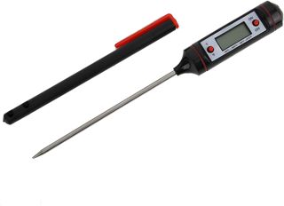 Jauge de température des aliments, sonde de thermomètre numérique en acier inoxydable WT-1 arrête automatiquement le testeur de jauge de température de viande de barbecue de cuisine électronique