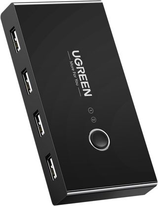 UGREEN USB 2.0 Switch 2 PC Entrées 4 Sorties Commutateur
