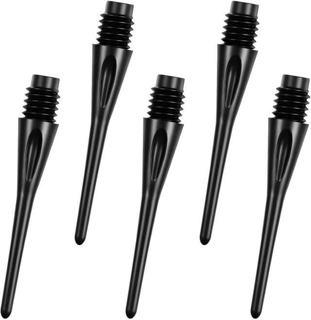 flintronic 100/200 Pièces Pointes de Fléchettes, Embout Flechette Pointe avec Filetage 2BA, Embouts de Fléchettes Souple de Qualité, Pointes de Rechange pour Fléchettes, pour Débutants Amateurs