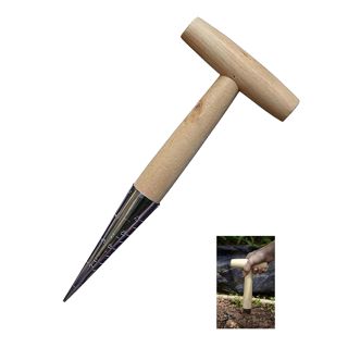 28 cm Outil de Jardinage Poignée en T Engrais Légumes Plantoir