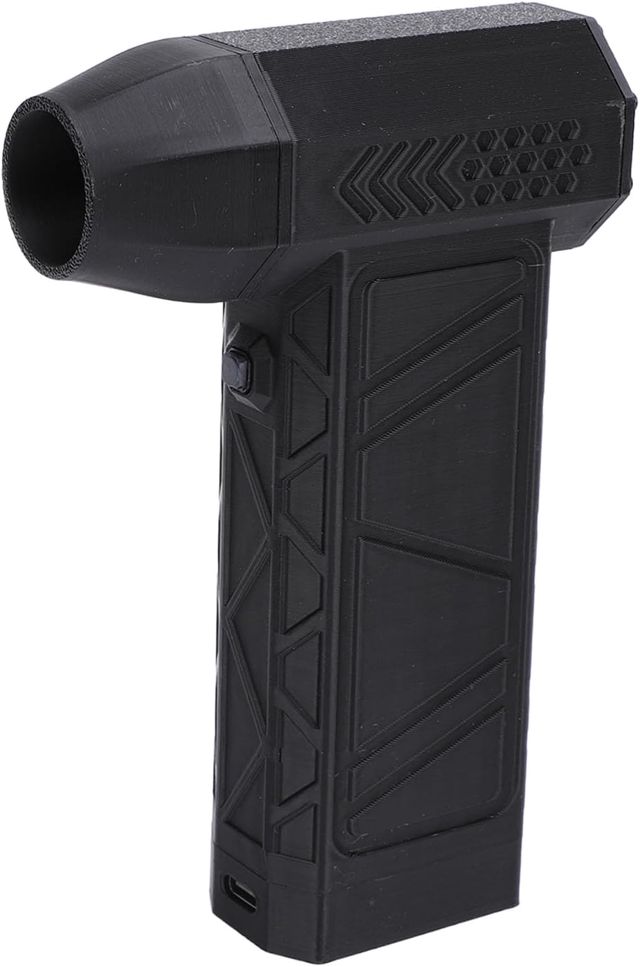 Souffleur d'air Portable, Puissant Moteur sans Balais de 130000 TR/Min, pour Le Nettoyage de la Maison et du Bureau, ABS Rechargeable, 6000mAh