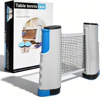 Filet de Ping Pong Rétractable, Filet de Tennis de Table