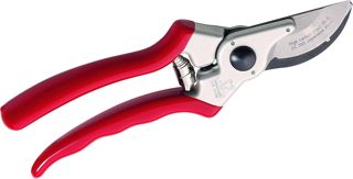 DUE CIGNI Sécateur de Jardin en Acier au Carbone SK-5 avec poignée en Aluminium et revêtement en Plastique