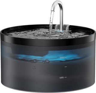BEMOONY Fontaine a Eau Chat Filtre, 6 Filtres à Charbon + 6 éponges, Multi-Filtration, pour 3,2L Fontaine à Eau pour Chat(H7), Filtration des Cheveux Flottants, Adoucissement de l'eau