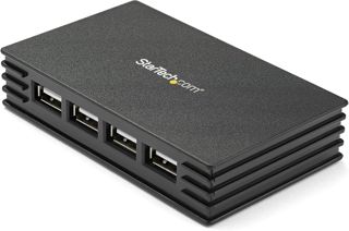 StarTech Hub USB 2.0 4 Ports, Alimentation Externe, Noir (ST4202USBGB)