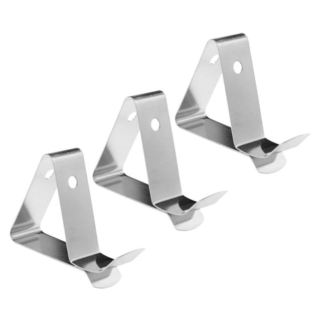 Pince Thermomètre en Acier Inoxydable 3 Pcs pour Sonde 3, 8 Mm