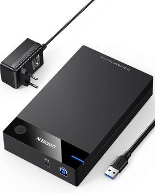 UGREEN Boîtier Disque Dur 3,5 2,5 SATA Disque Dur 3,5 2,5 Pouces HDD SSD 5Gbps