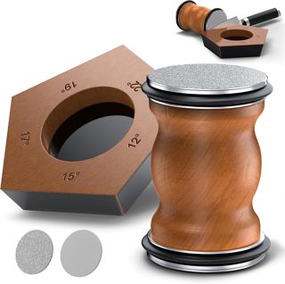 Aiguiseur Couteaux Professionnel avec Angles de Meulage 12°/15°/17°/19°/22°