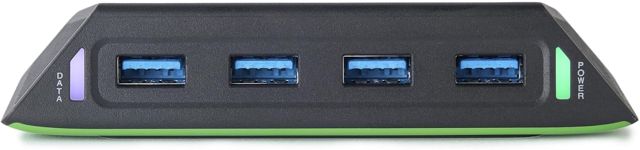 PowerA Hub USB 5 Gbps à 4 Ports pour Xbox Series X|S, USB 3.2, alimenté par CA, Base lestée, sous Licence Officielle