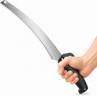 SISUPASSIE Scie à Branches, Scie Manuelle pour Élagage, Scie d'Élagage pour Jardin, Terrasse et Cour