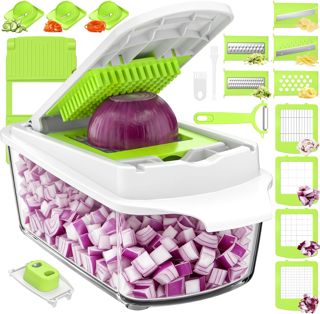 Coupe Légumes, Mandoline 23 en 1 Multifonction
