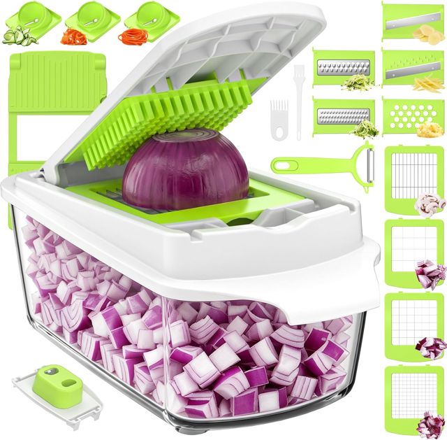 Coupe Légumes, Mandoline 23 en 1 Multifonction