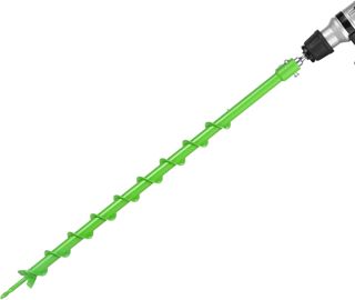 VEVOR Mèche Tarière pour Perceuse φ 20 mm, Foret Tarière de Plantation 40 x 790 mm, Outil Robuste pour Plantation de Bulbes, Accessoires de Perçage, pour Clôtures de Jardin et Creuser des Trous Sol