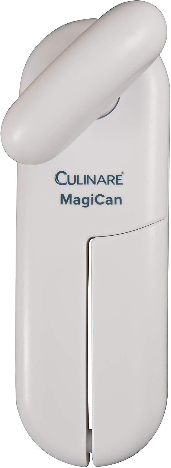 Culinare Magican Ouvre Boîte de Conserve Manuel, Facile à Utiliser, Inox
