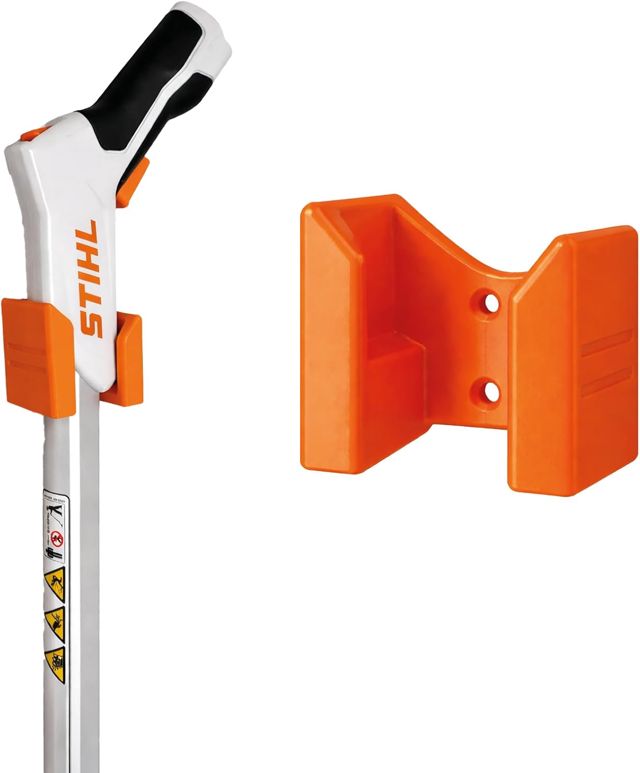 Support mural compatible avec manche télescopique STIHL HSA 26 – porte-outil stable pour atelier, garage et abri de jardin, Made in Germany