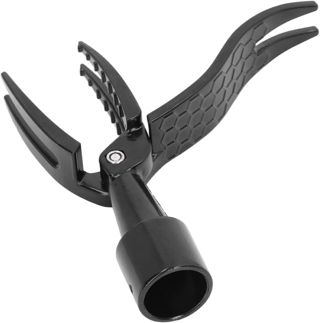 FTVOGUE Extracteur de Mauvaises Herbes, Outillage de Jardin Désherbeurs manuels Debout, Outil de Tête de Désherbage Antidérapant à 4 Griffes Désherbeurs manuels en Alliage D'aluminium
