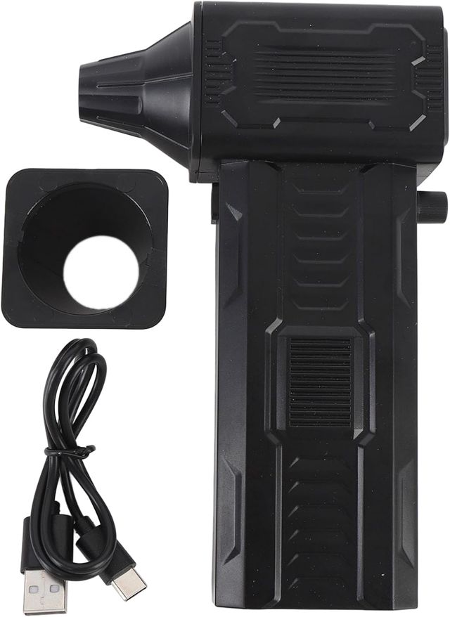 Plumeau d'air électrique sans fil, Rechargeable, moteur sans balais, souffleur d'air comprimé, 140000 tr/min, pour le nettoyage extérieur des ordinateurs de voiture