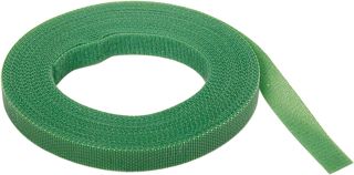 Wolfcraft 5 m Lien auto-agrippant pour fixer sur tuteur et relier délicatement ensemble les tiges des plantes, à découper à la longueur voulue, Vert