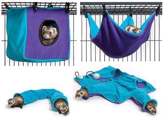 MidWest Homes for Pets NA-KIT3 Kit d’accessoires Ferret Nation & Critter Nation 3