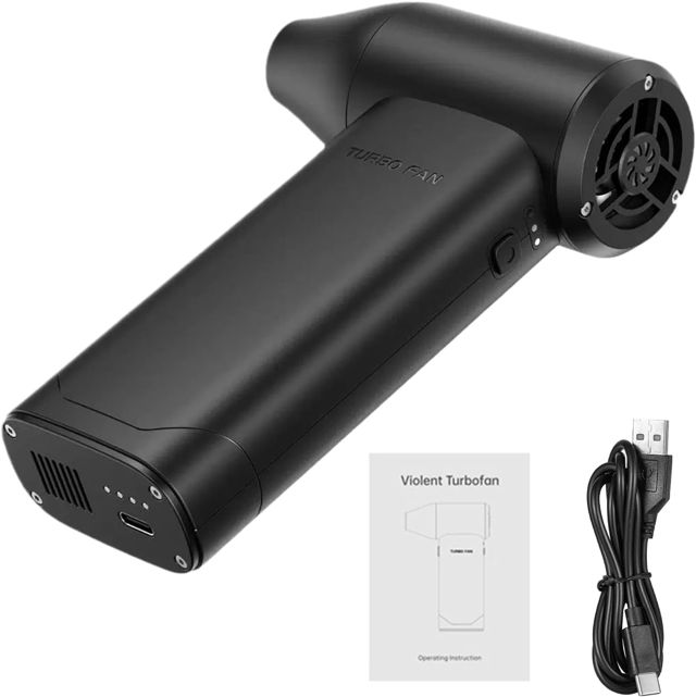 Nettoyeur à Air Comprimé Nettoyeur À Main Sans Fil Et Rechargeable