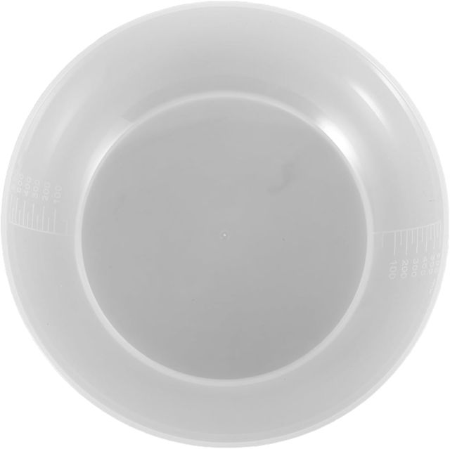 Plateau de Balance Cuisine Rond en Plastique 600 Ml