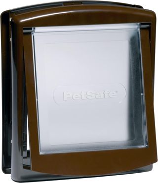 PetSafe Original Porte pour Animaux 2 Options, Grand, Blanc