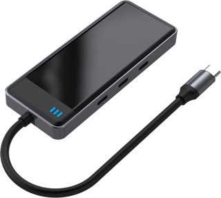 APM Hub USB C, 6 en 1, vers 3 Ports USB A et 3 Ports USB Type-C 3.0 Transfert 5 Gbps, OTG, Compatible avec Windows MacOS Linux ChromeOS PC XPS Surface MacBook Chromebook, 570349