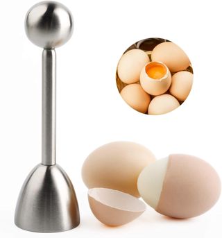 Ouvre-œuf, outil de séparation d'œufs en acier inoxydable, coupe-œufs, coupe-œufs, coupe-œufs, coupe-œufs, coupe-œufs, coupe-œufs, outil de cuisine pour maison, hôtel, restaurant