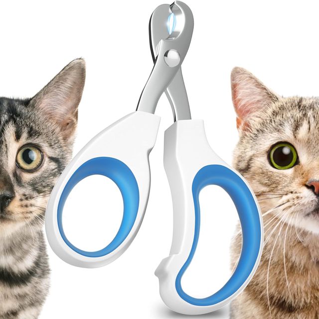 Coupe Griffes Chat Professionnels Facile d'utilisation Super Simple et Pratique à Utiliser,COUPE AVEC PRÉCISION, Très bon coupe griffes pour les chats,Simple à Utiliser pour un Novice